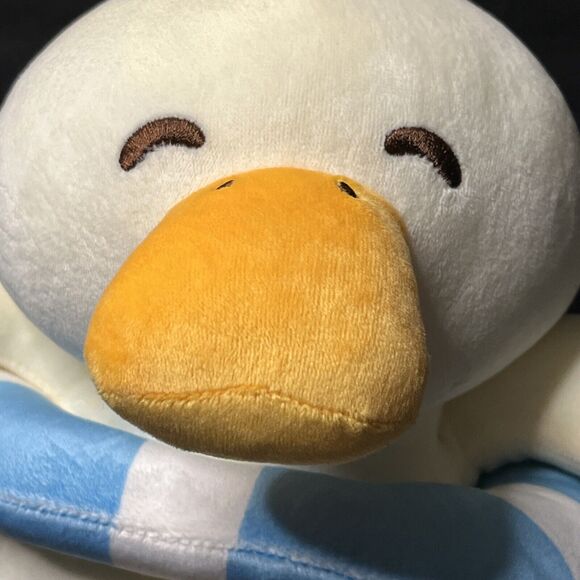 MINISO LIFE Japanese Plush Toy Swimming Ring Duck Incredibly Soft  10.6" HTF - Picture 11 of 11